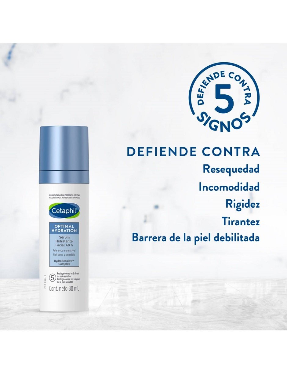 Sérum hidratante facial de piel seca y sensible 5