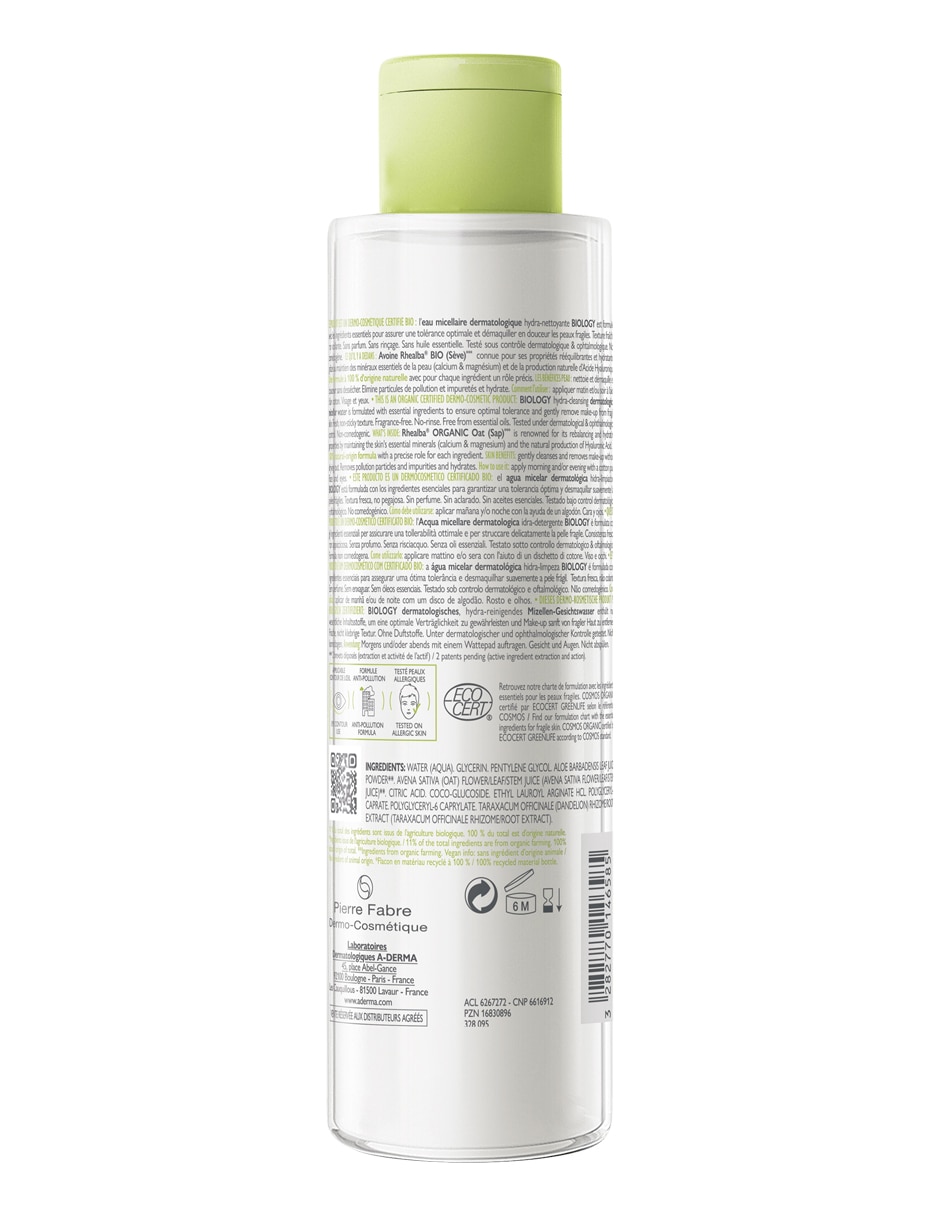 Limpiador facial Biology para desmaquillar 3