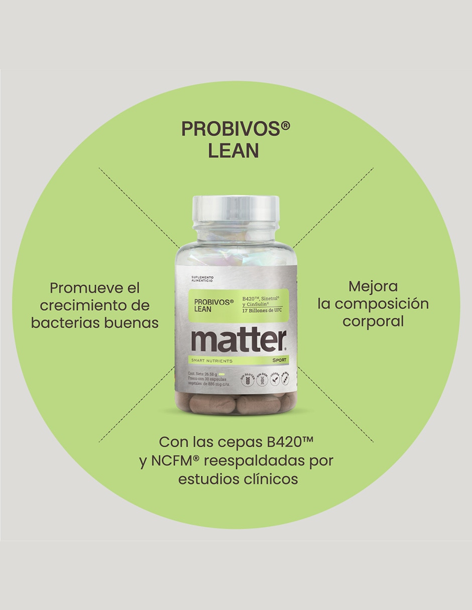 Probivos Lean con apigenina de 30 cápsulas 6