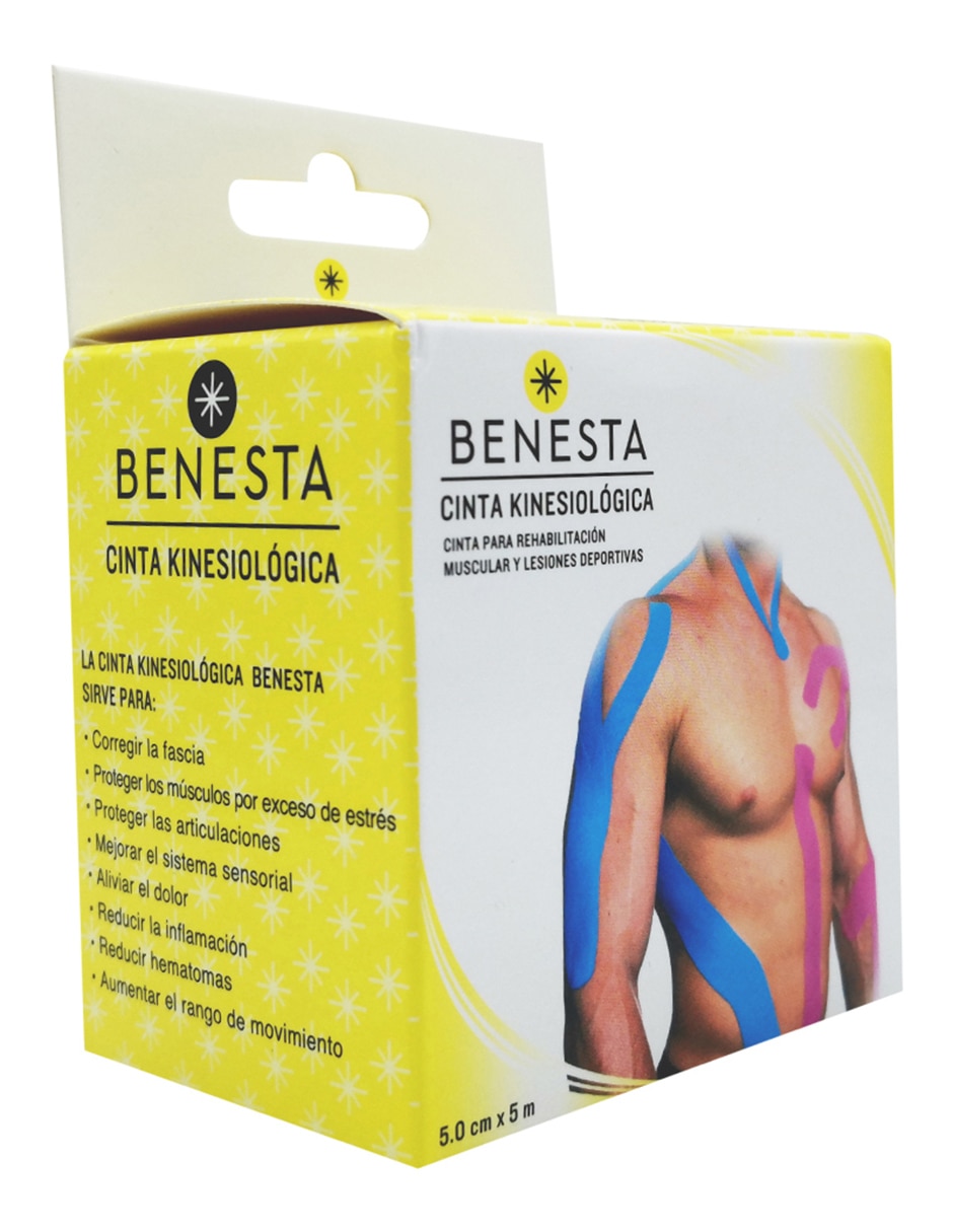 Cinta kinesiológica cualquier área del cuerpo