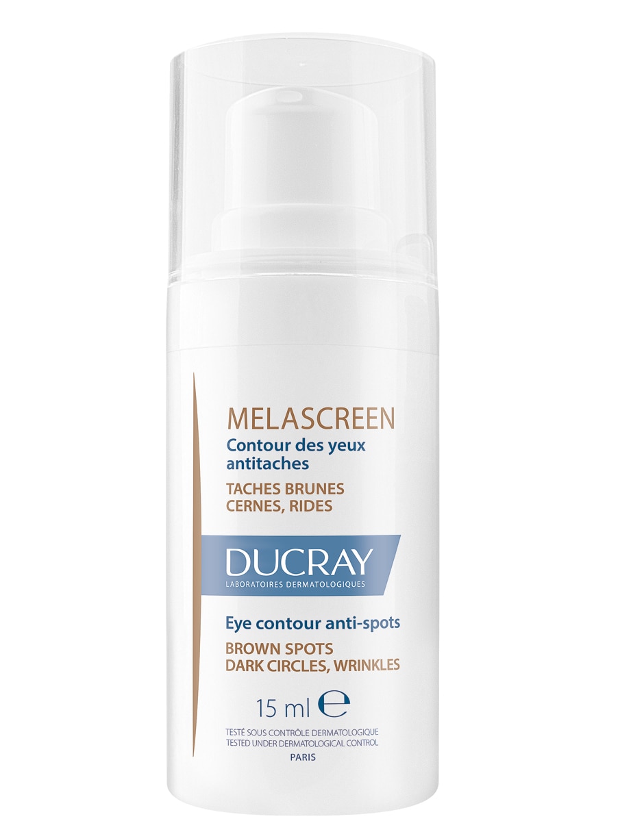 Crema para contorno de ojos recomendada para prevenir la aparición de manchas de día y noche Melascreen para todo tipo piel Crema para contorno de ojos recomendada para prevenir la aparición de manchas de día y noche Melascreen para todo tipo piel