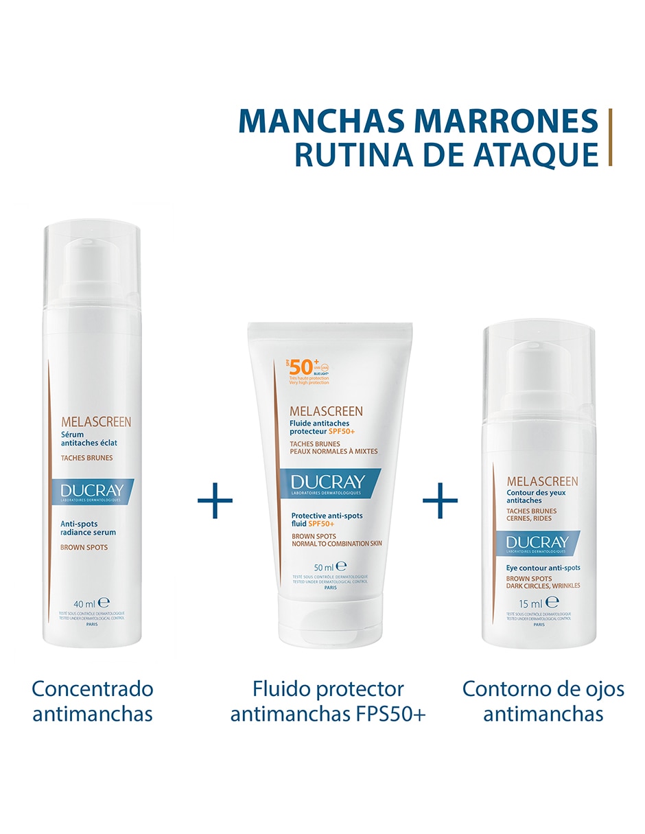 Crema para contorno de ojos recomendada para prevenir la aparición de manchas de día y noche Melascreen para todo tipo piel 6