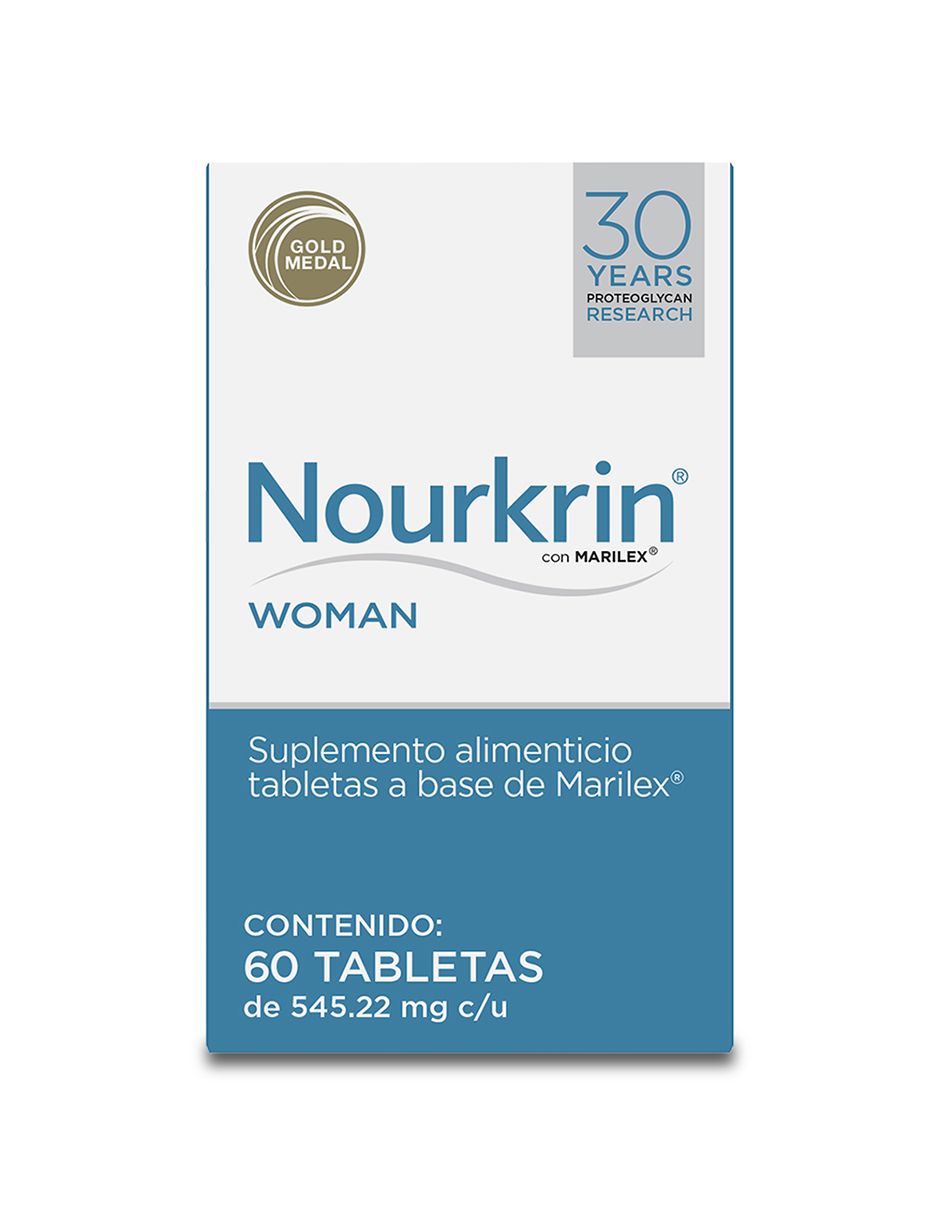 Tratamiento capilar anticaída del cabello Woman Nourkrin con marilex de 60 tabletas
