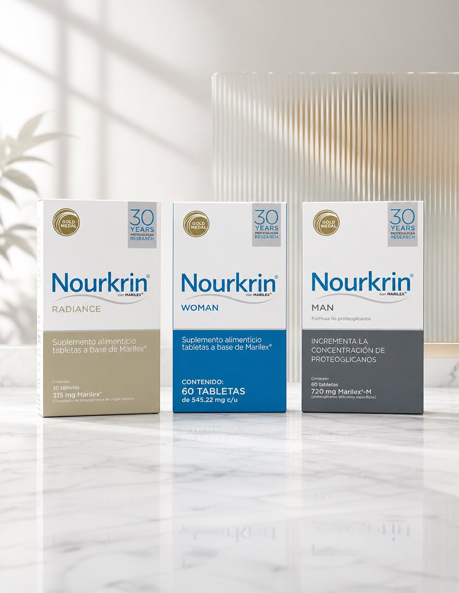 Tratamiento capilar anticaída del cabello Woman Nourkrin con marilex de 60 tabletas