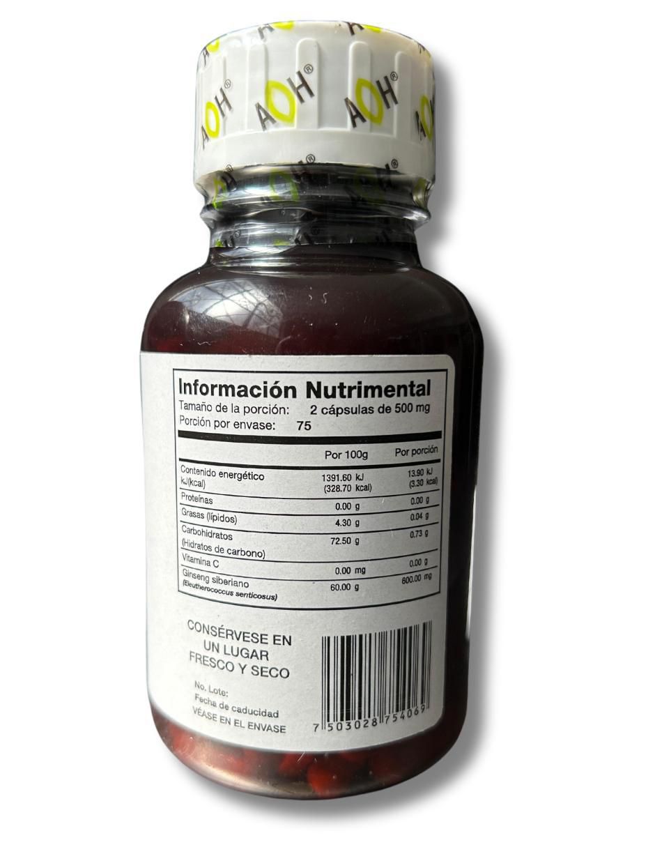 GSIB con ginkgo biloba sabor natural de 150 cápsulas 2