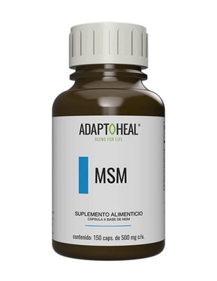 MSM con metilsulfonilmetano sabor natural de 150 cápsulas 1