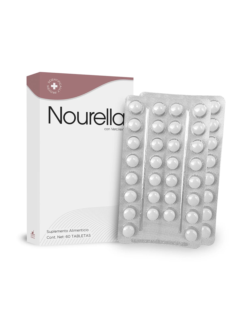 Nourella con vercilex y retilex-a de 60 tabletas Nourella con vercilex y retilex-a de 60 tabletas