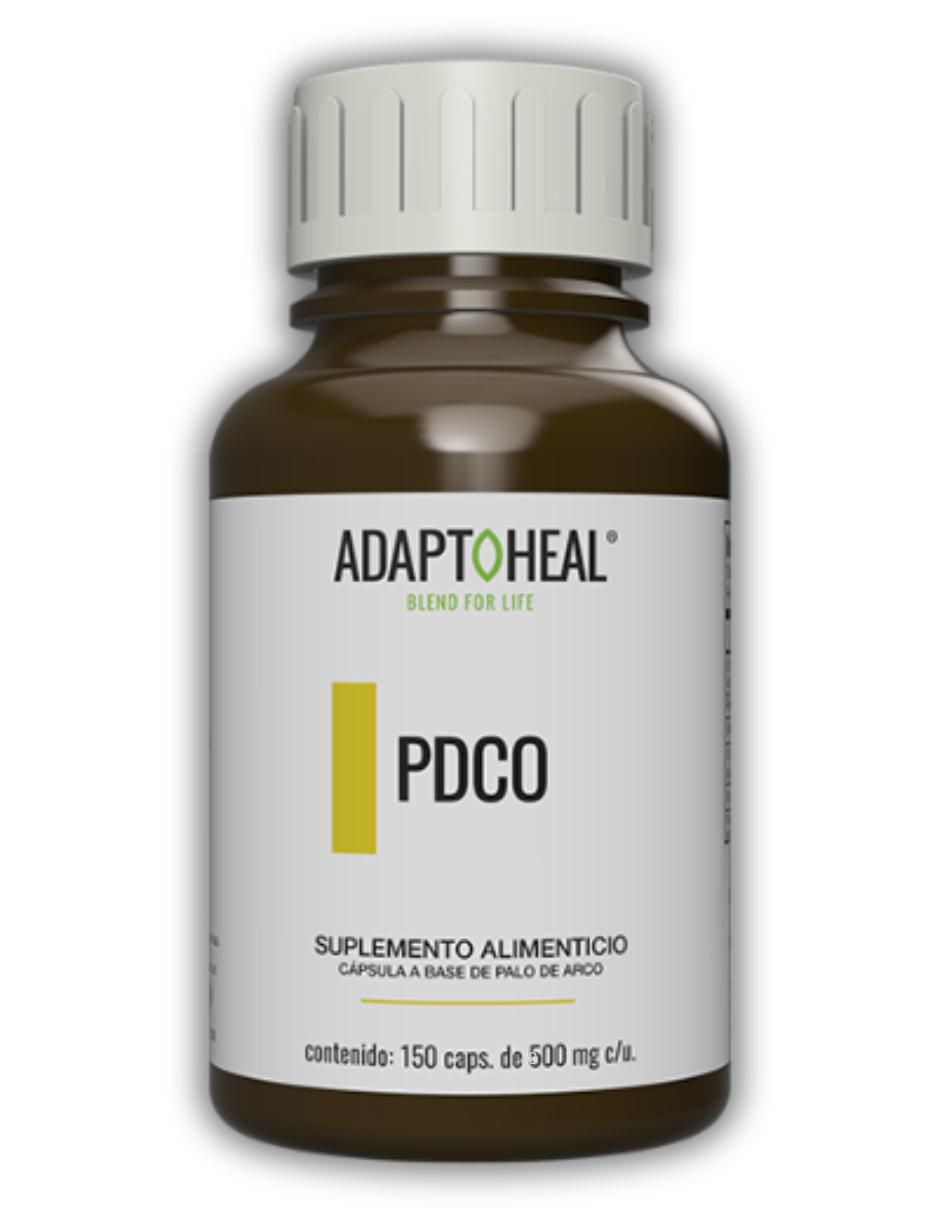 Cápsulas pdco con palo de arco 150 cápsulas adaptoheal sabor natural de 150 cápsulas 1