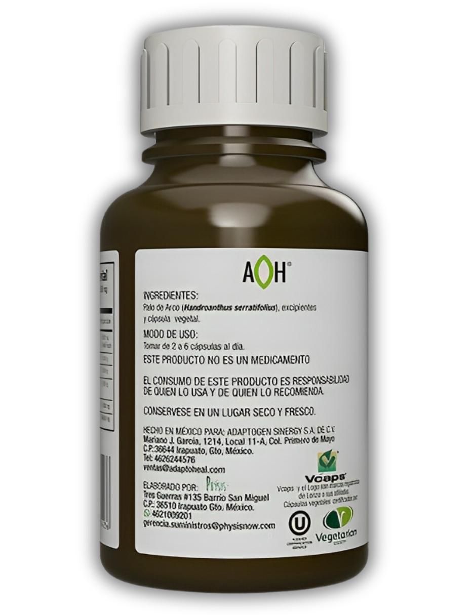 Cápsulas pdco con palo de arco 150 cápsulas adaptoheal sabor natural de 150 cápsulas Cápsulas pdco con palo de arco 150 cápsulas adaptoheal sabor natural de 150 cápsulas