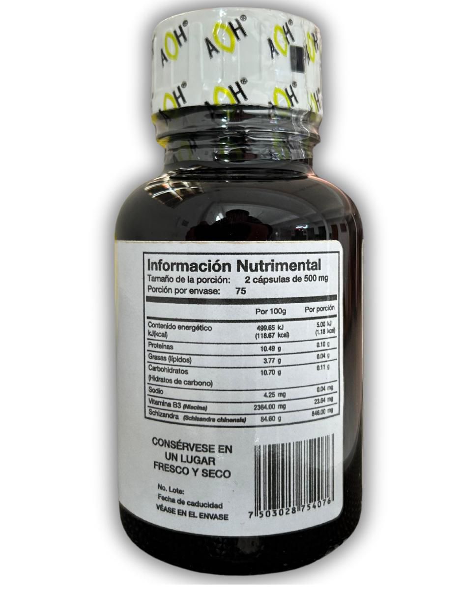Shinr con schizandra sabor natural de 150 cápsulas Shinr con schizandra sabor natural de 150 cápsulas