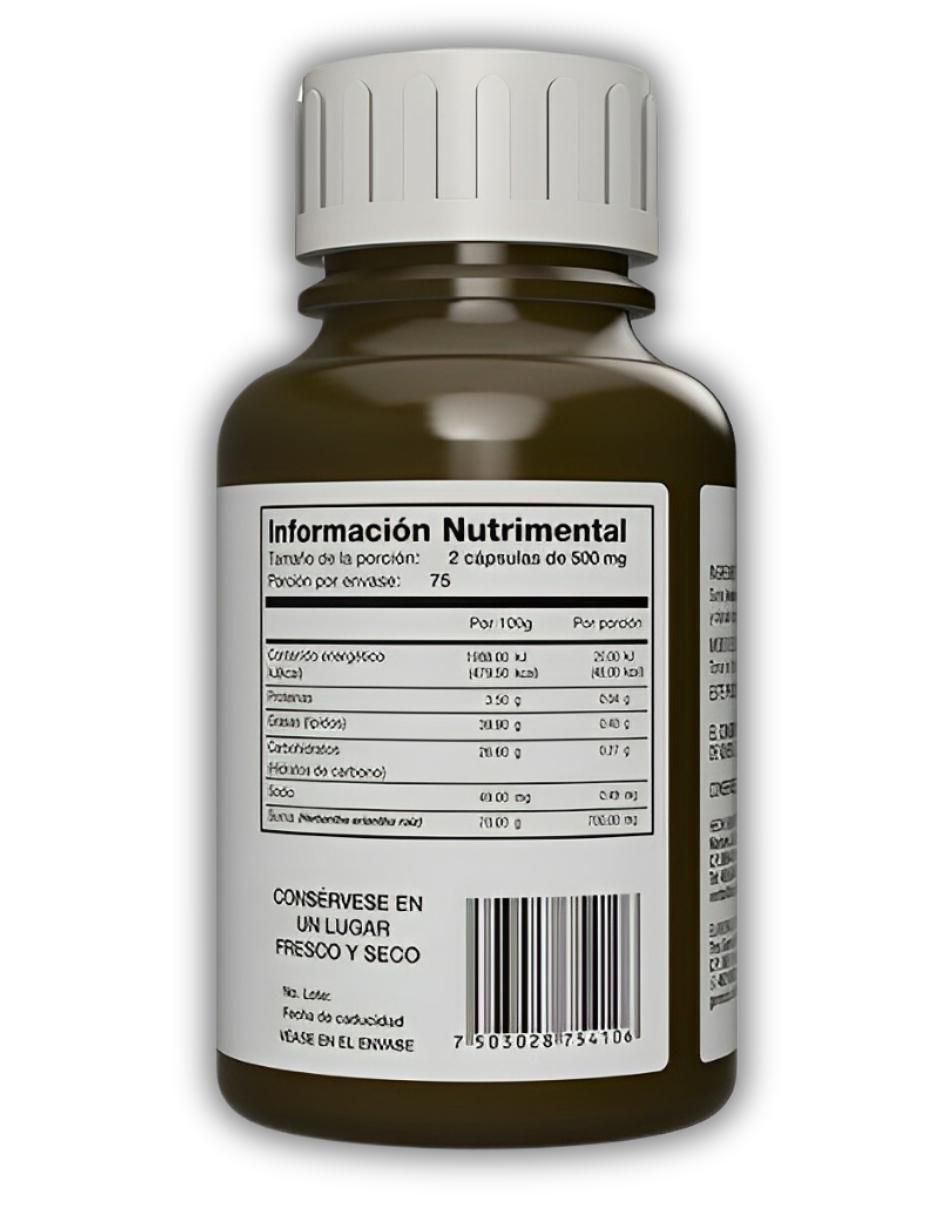SU+ Raíz De Suma sabor natural de 150 cápsulas 2