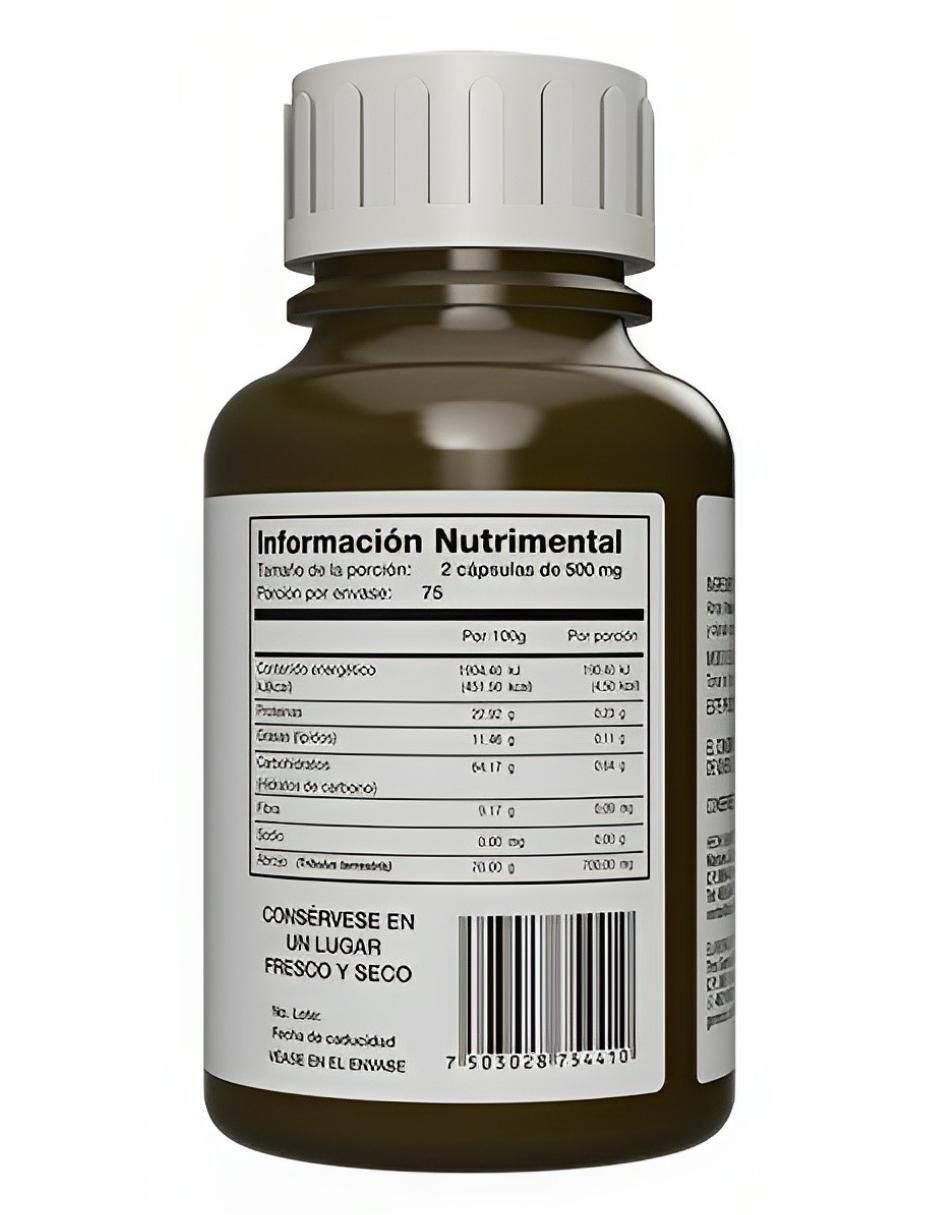 TITER Tribulus Terrestris Adaptoheal sabor natural de 150 cápsulas