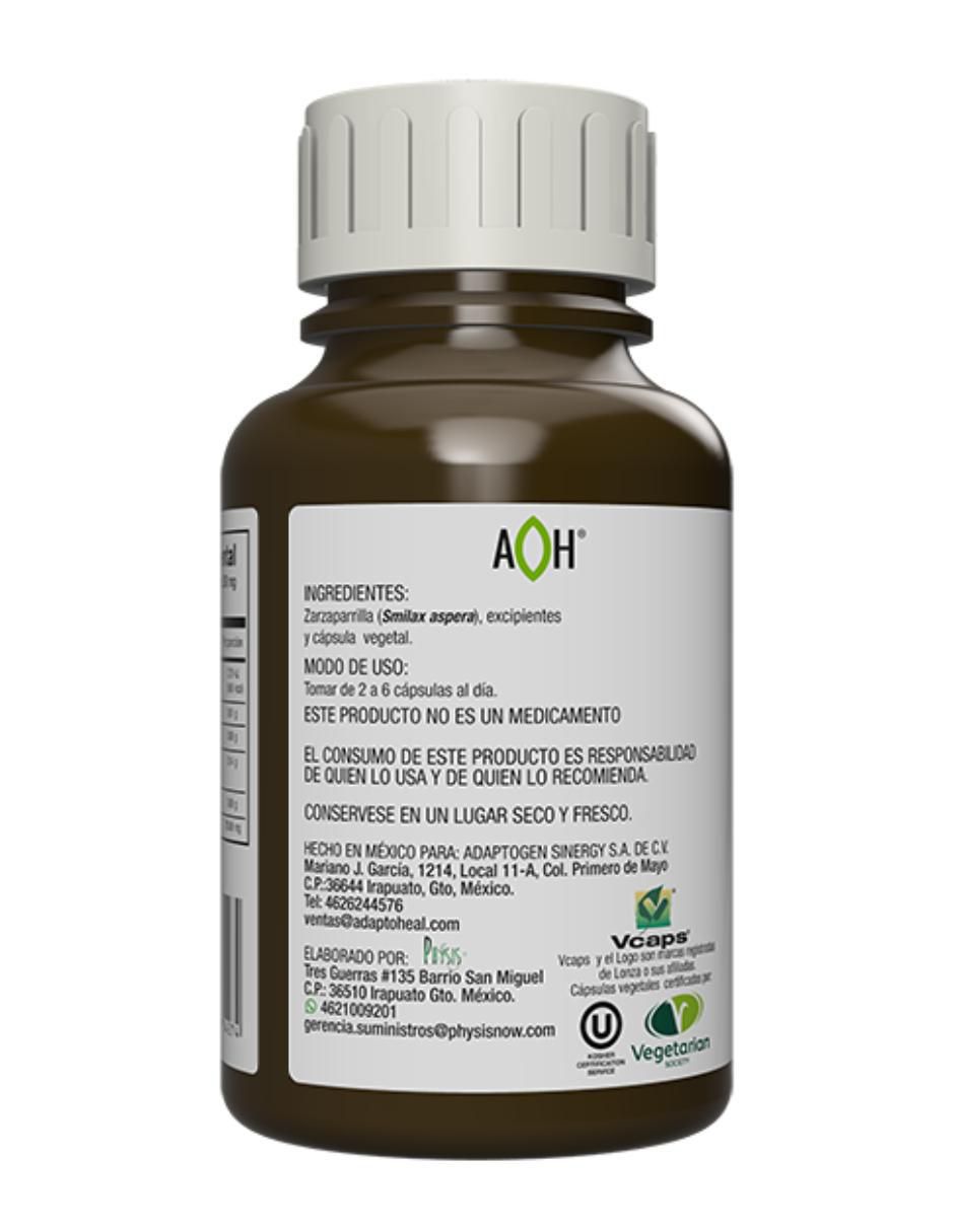 Zazp con Zarzaparrilla sabor natural de 150 cápsulas 2