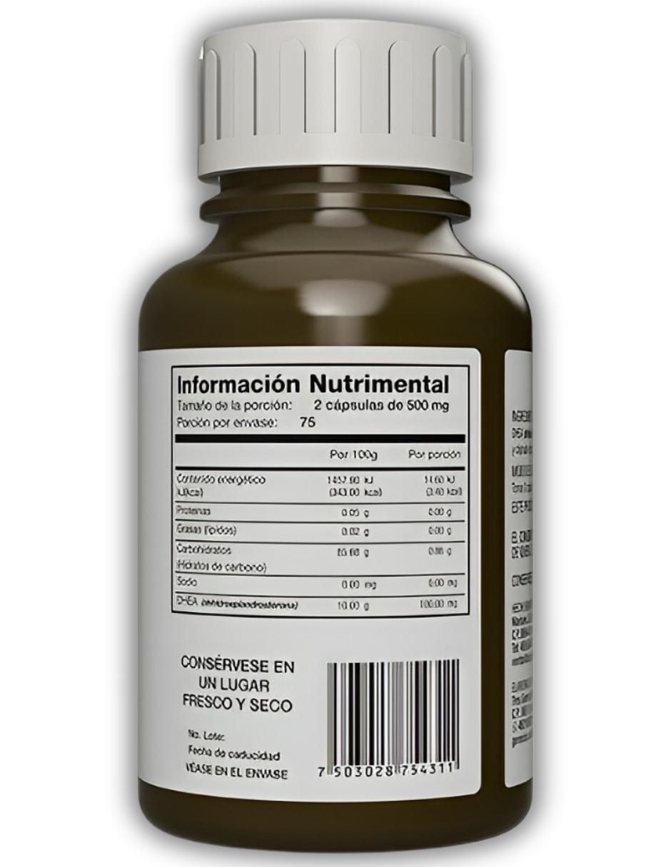 Cápsulas dhea adaptoheal sabor natural de 150 cápsulas 2