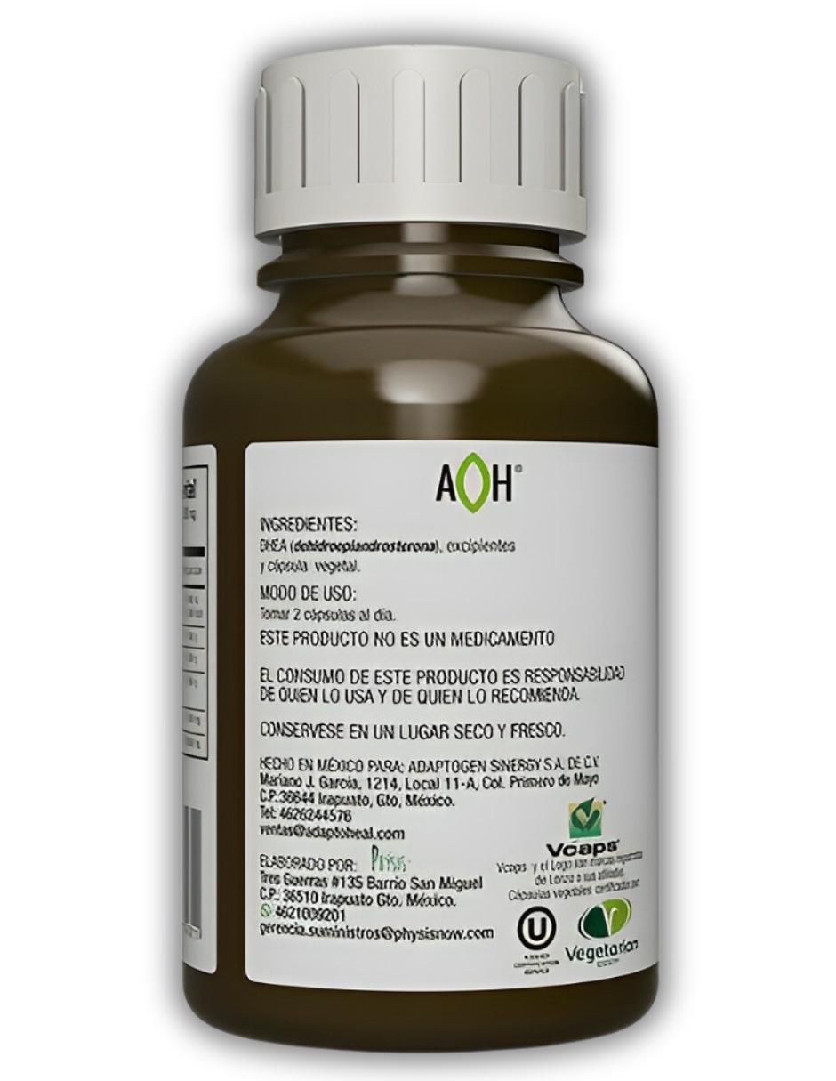 Cápsulas dhea adaptoheal sabor natural de 150 cápsulas