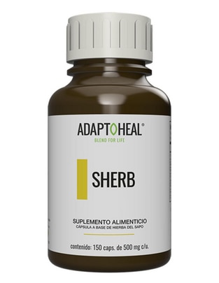 SHERB sabor natural de 150 cápsulas 1