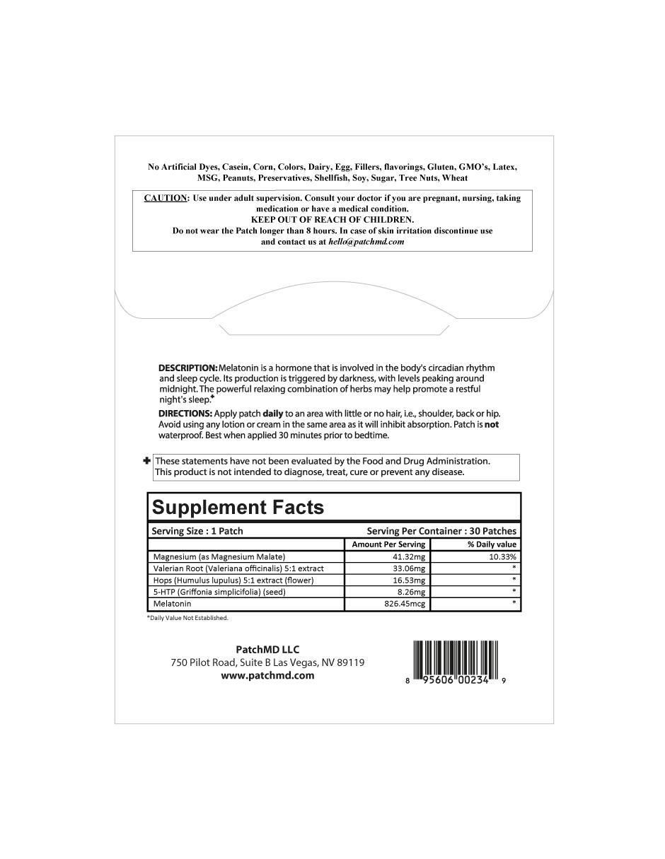 Sleep Starter mineral parches Sleep Starter mineral parches