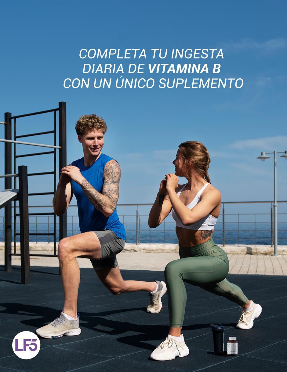Complejo B con vitamina B3 de 120 cápsulas 5
