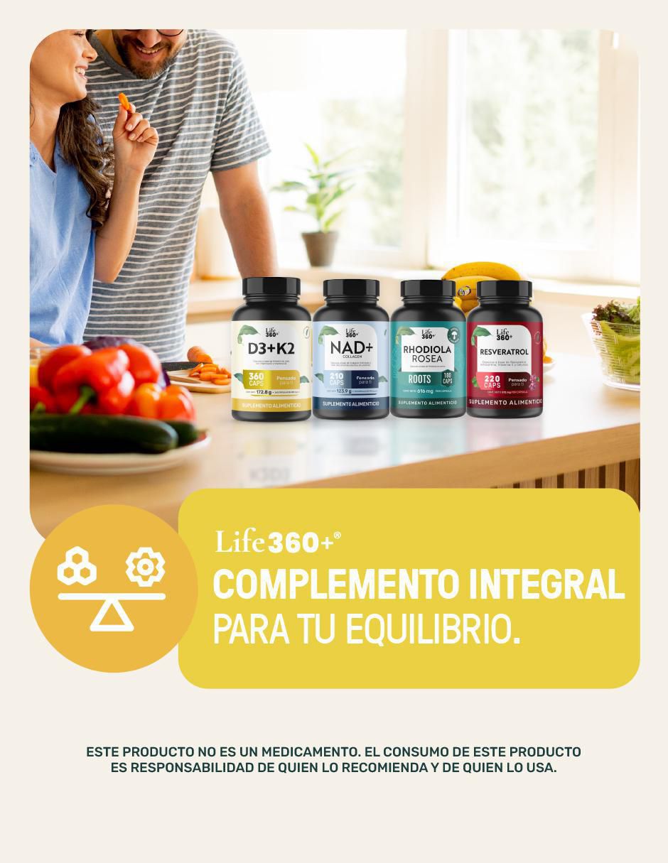 K2D3 con vitamina K2 y vitamina D3 de 360 cápsulas 8