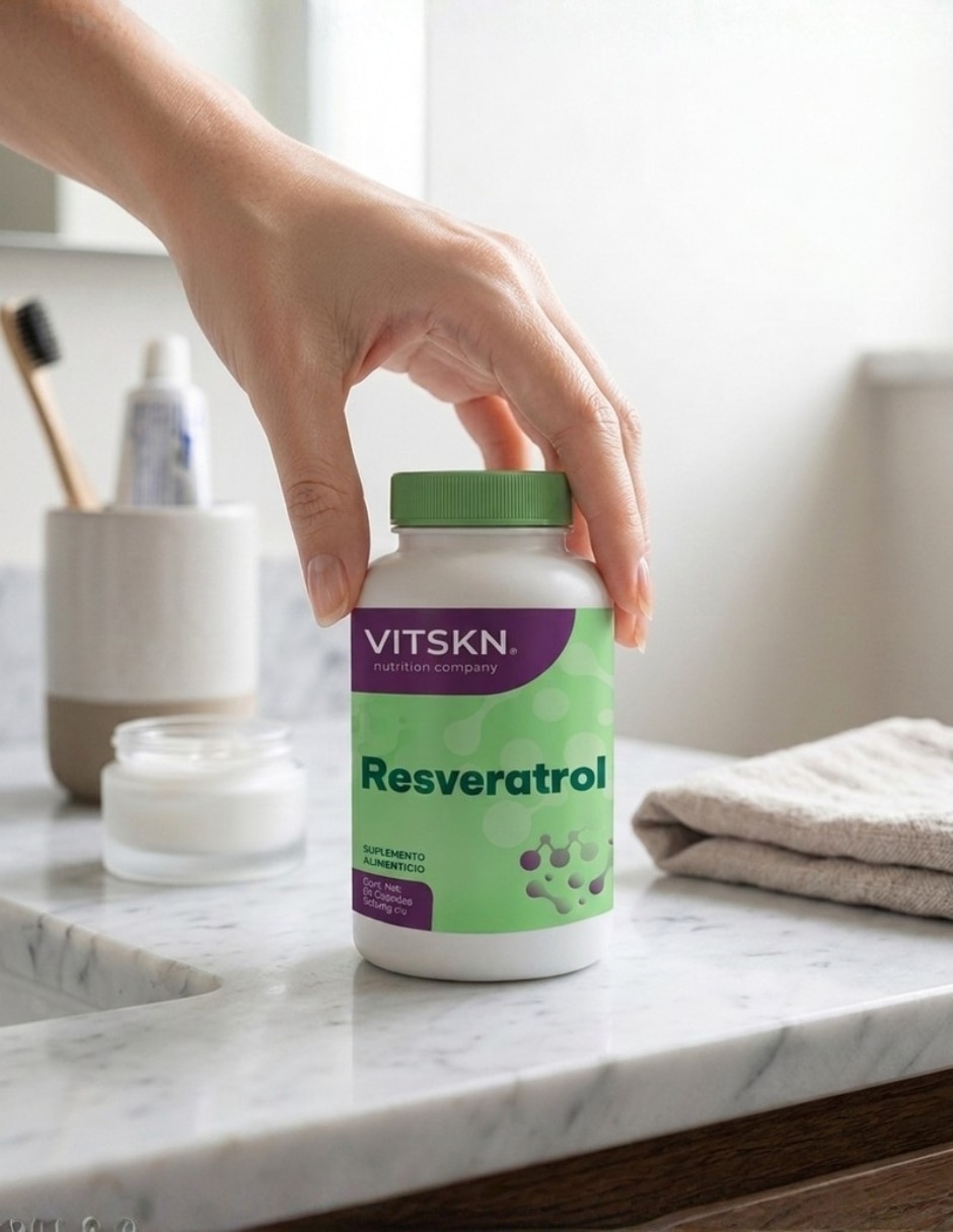 Suplementos alimenticios Resveratrol sabor natural 4