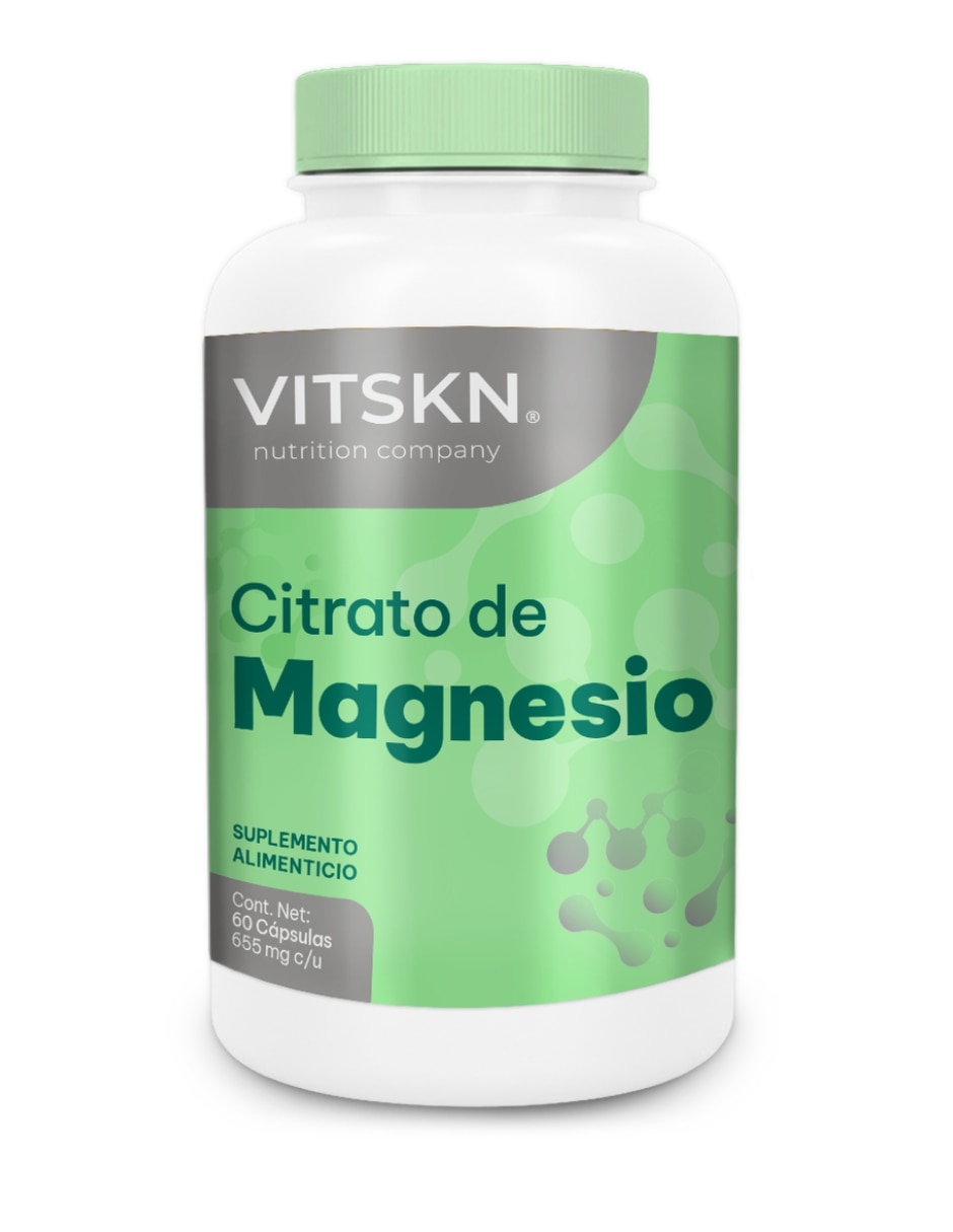 Suplementos alimenticios citrato de magnesio sabor natural 1