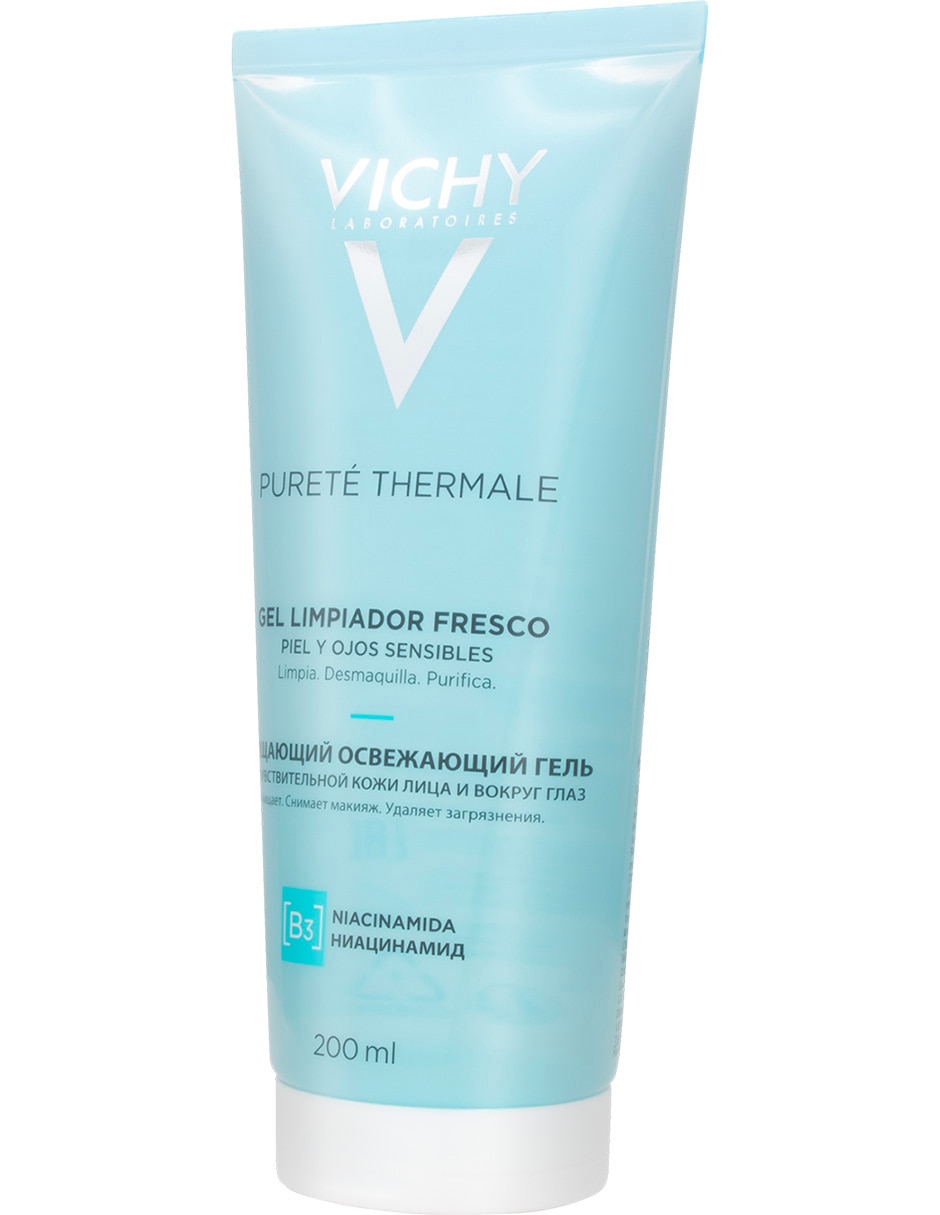 Limpiador facial Pureté thermale gel limpiador fresco para pieles sensibles Pureté thermale para sensibilidad y enrojecimiento 5