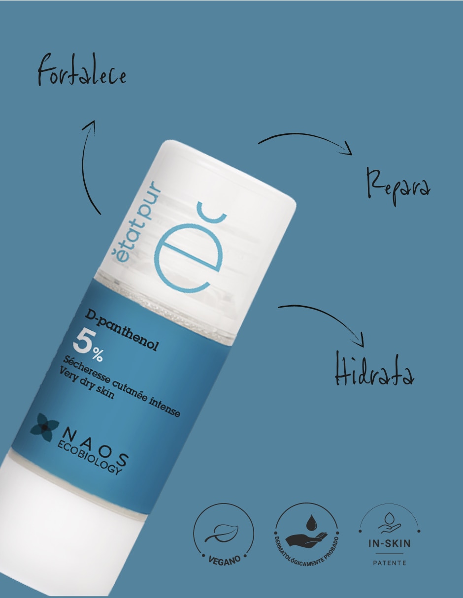 Sérum hidratante facial D Pantenol Activo Puro de piel seca 5