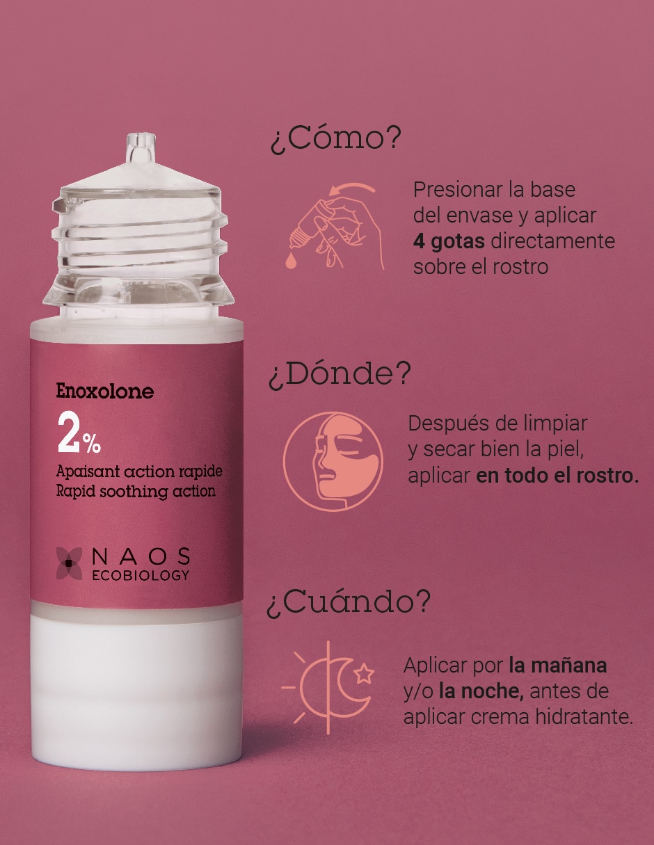 Sérum facial Enoxolona Activo Puro Etat Pur de piel sensible