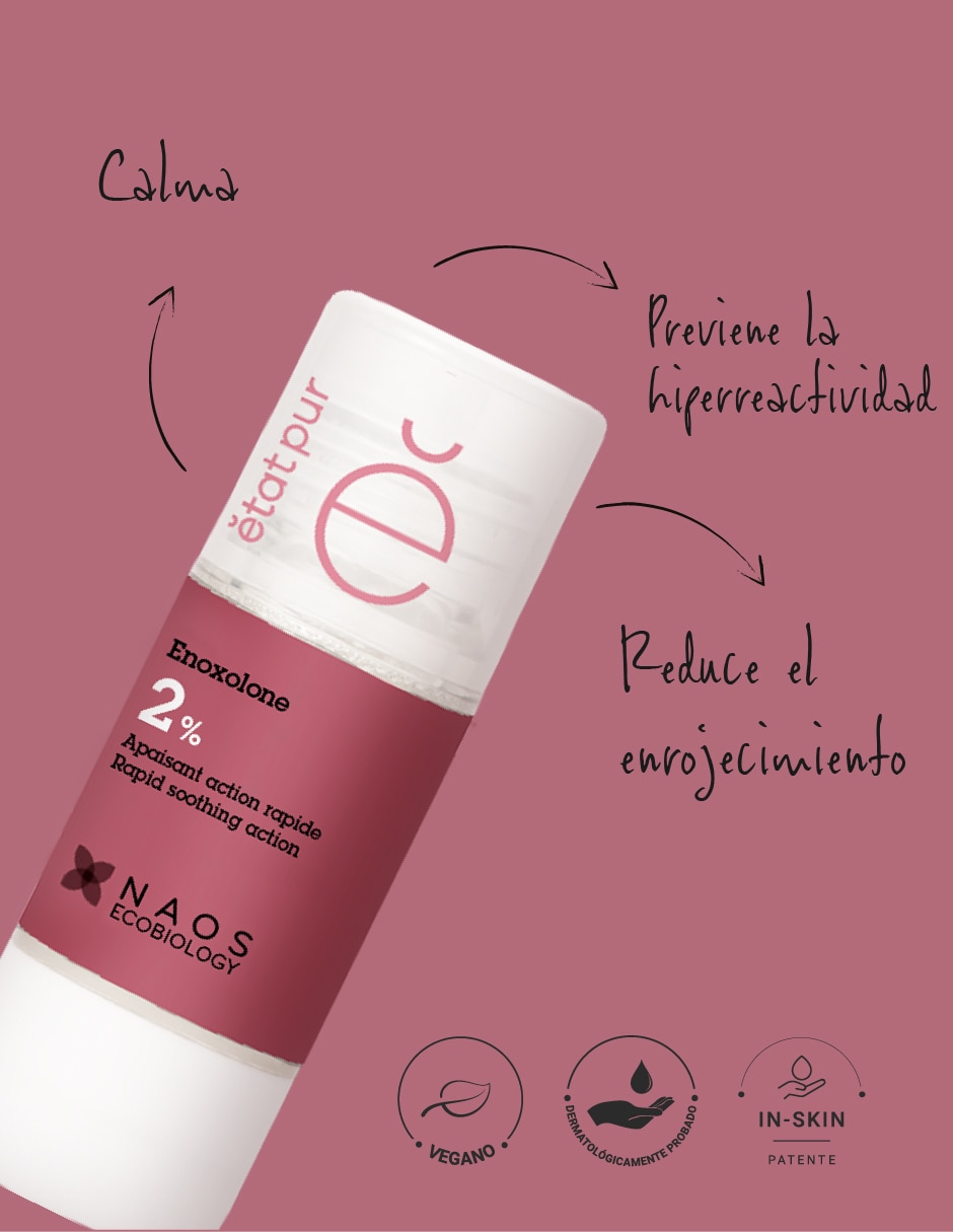 Sérum facial Enoxolona Activo Puro Etat Pur de piel sensible