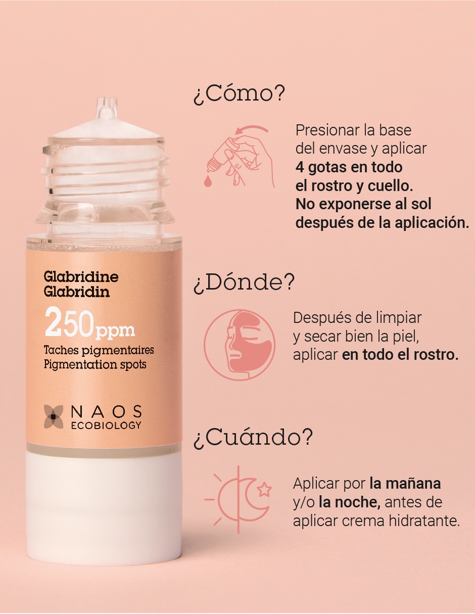 Sérum facial Glabridina Activo Puro Etat Pur de piel sensible