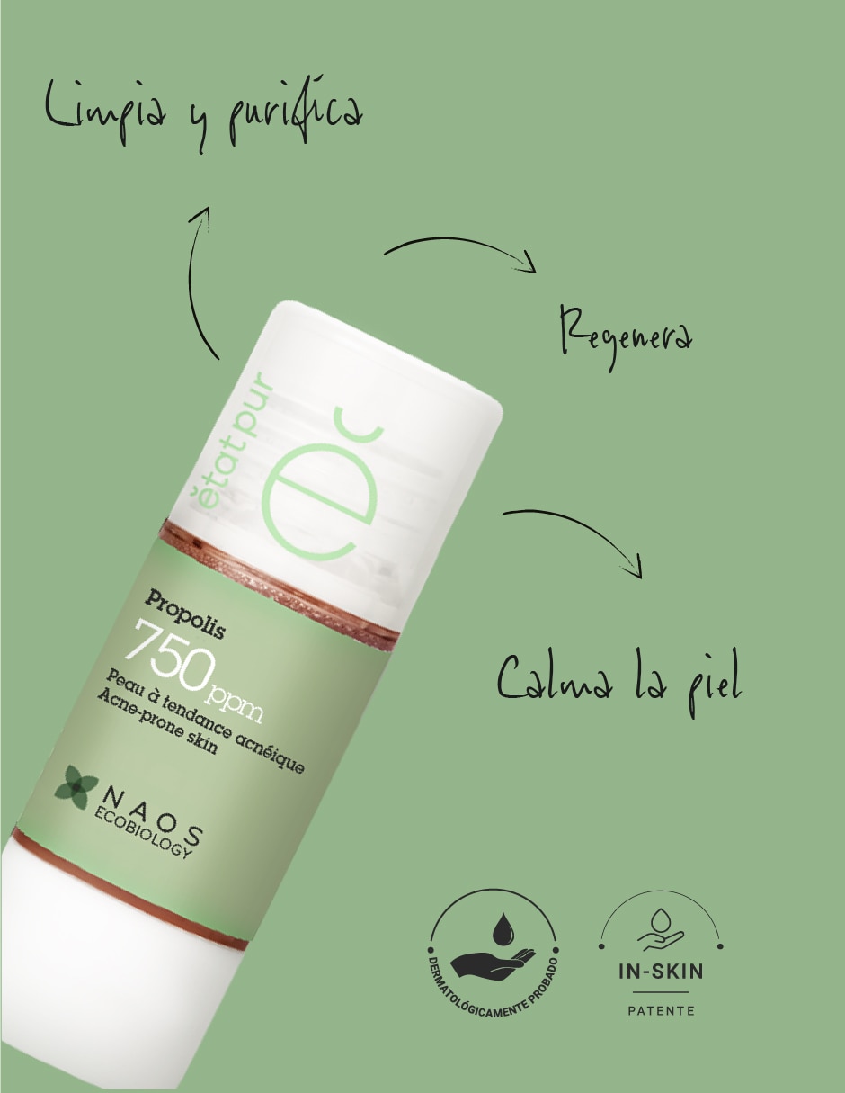 Sérum facial Própolis Activo Puro Etat Pur de piel mixta y grasa