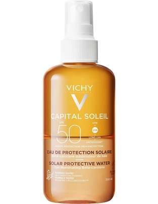 Protector solar FPS 50 Capital Soleil Agua Bronceadora Capital Soleil 200 ml 1