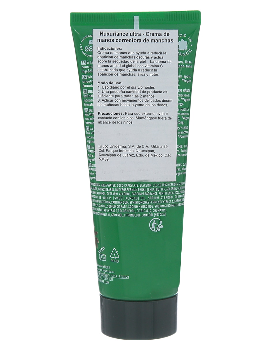 Crema para manos recomendada para prevenir la aparición de manchas día y noche todo tipo piel 5