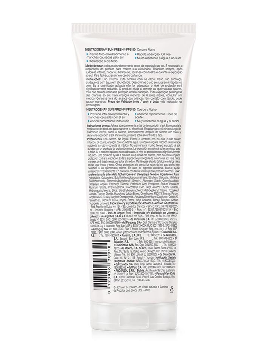 Protector solar FPS 50 Helioplex Xp 200 ml 3