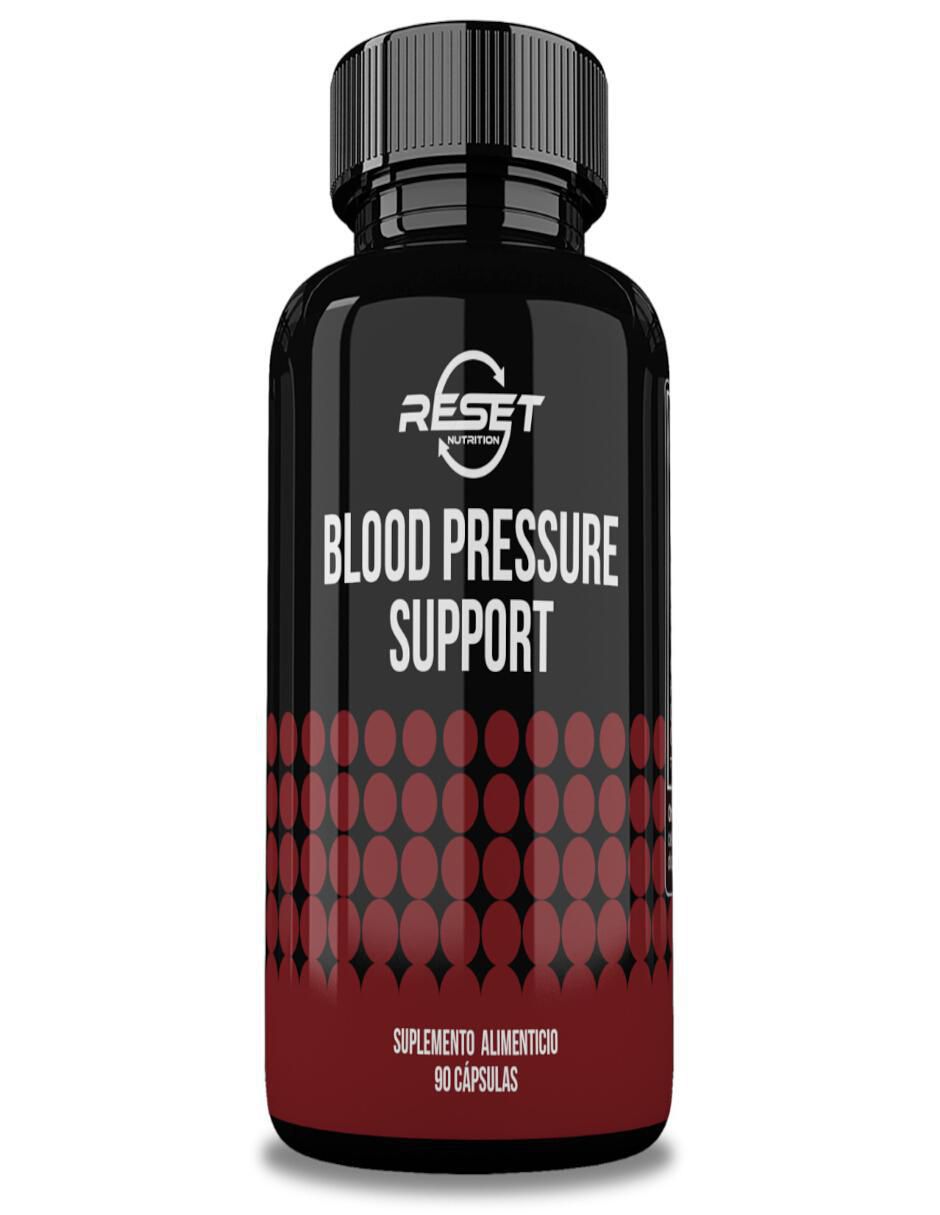 Blood Pressure con Vitamina C, Vitamina B6, Vitamina B12, Bulbo de Ajo en Polvo, Flor de Hibisco, Hoja de Olivo, Extracto de Espino Blanco, Hoja de Buchu, Hoja de Uva Ursi, Baya de Enebro y Hoja de Té Verde de 90 cápsulas 1