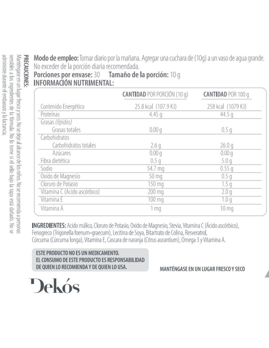 Tone & Burn CLL+FB PM con café verde sabor natural de 60 cápsulas
