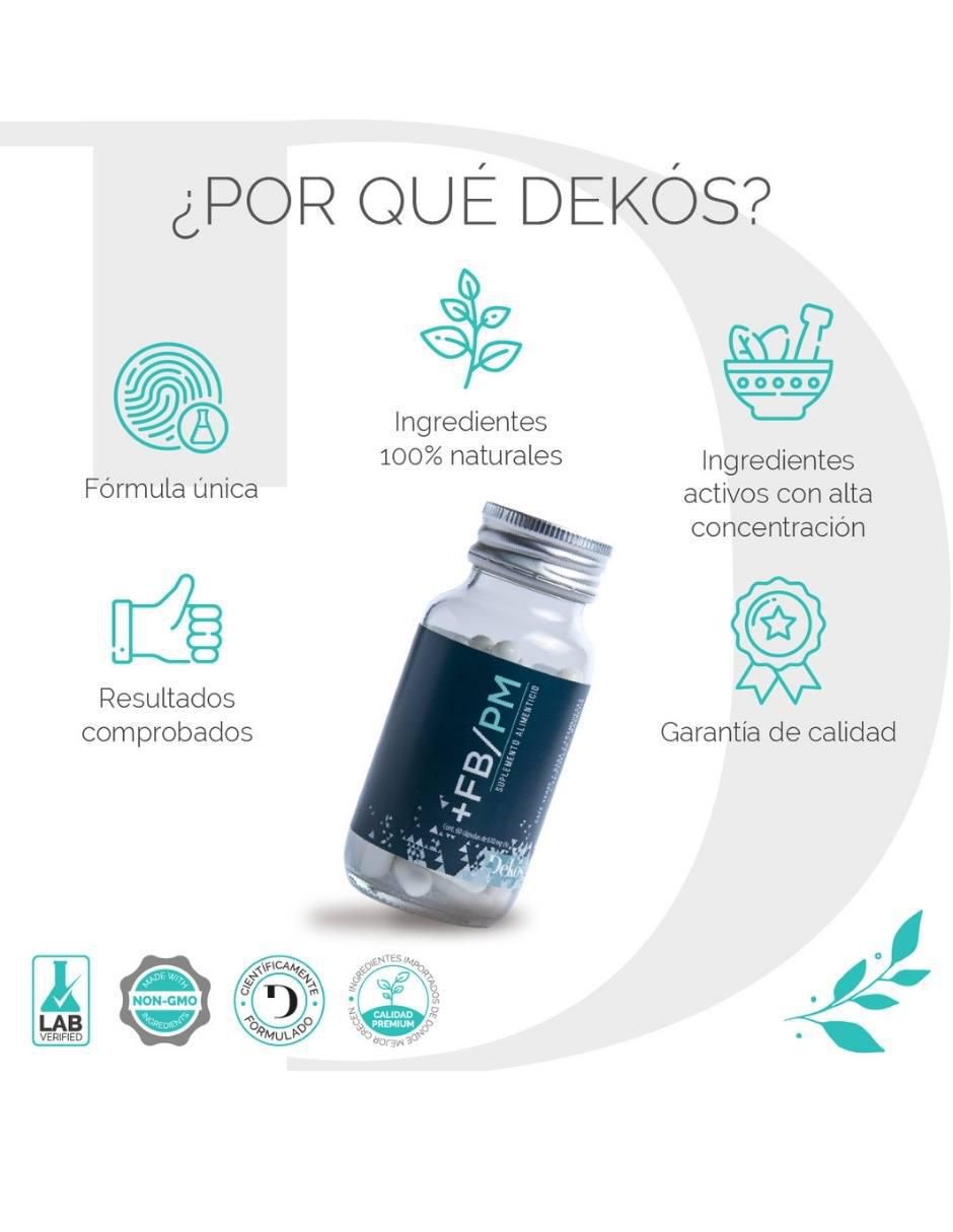 Tone & Burn CLL+FB PM con café verde sabor natural de 60 cápsulas 7