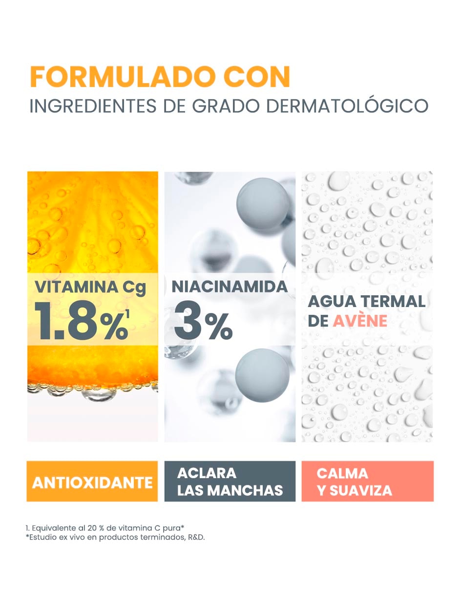 Crema facial recomendada para revitalizar día y noche Crema de Luminosidad Intensiva Antioxidante Avène Vitamin Activ Cg todo tipo piel