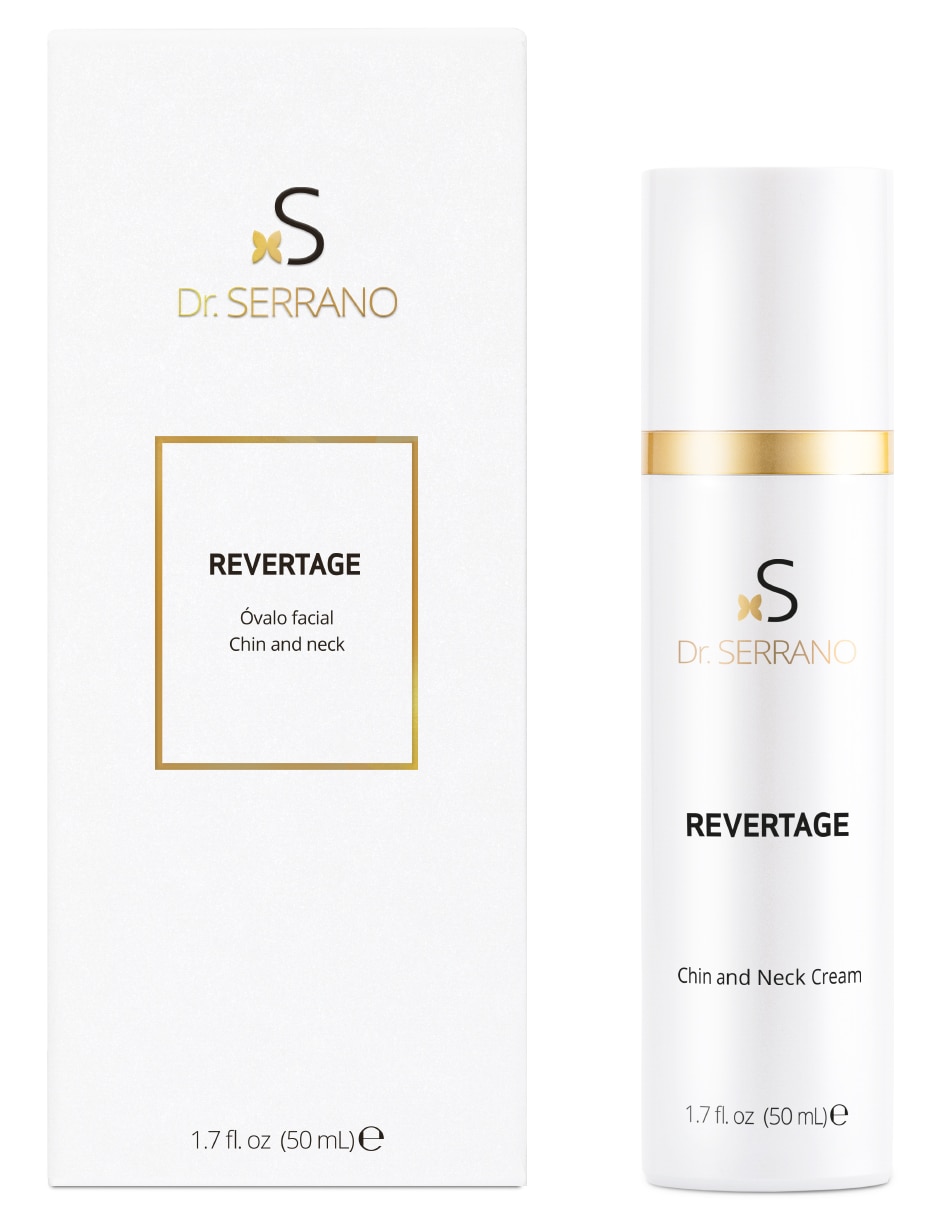 Crema para cuello y escote recomendada para prevenir signos de la edad de día y noche Dr. Serrano para todo tipo piel 5