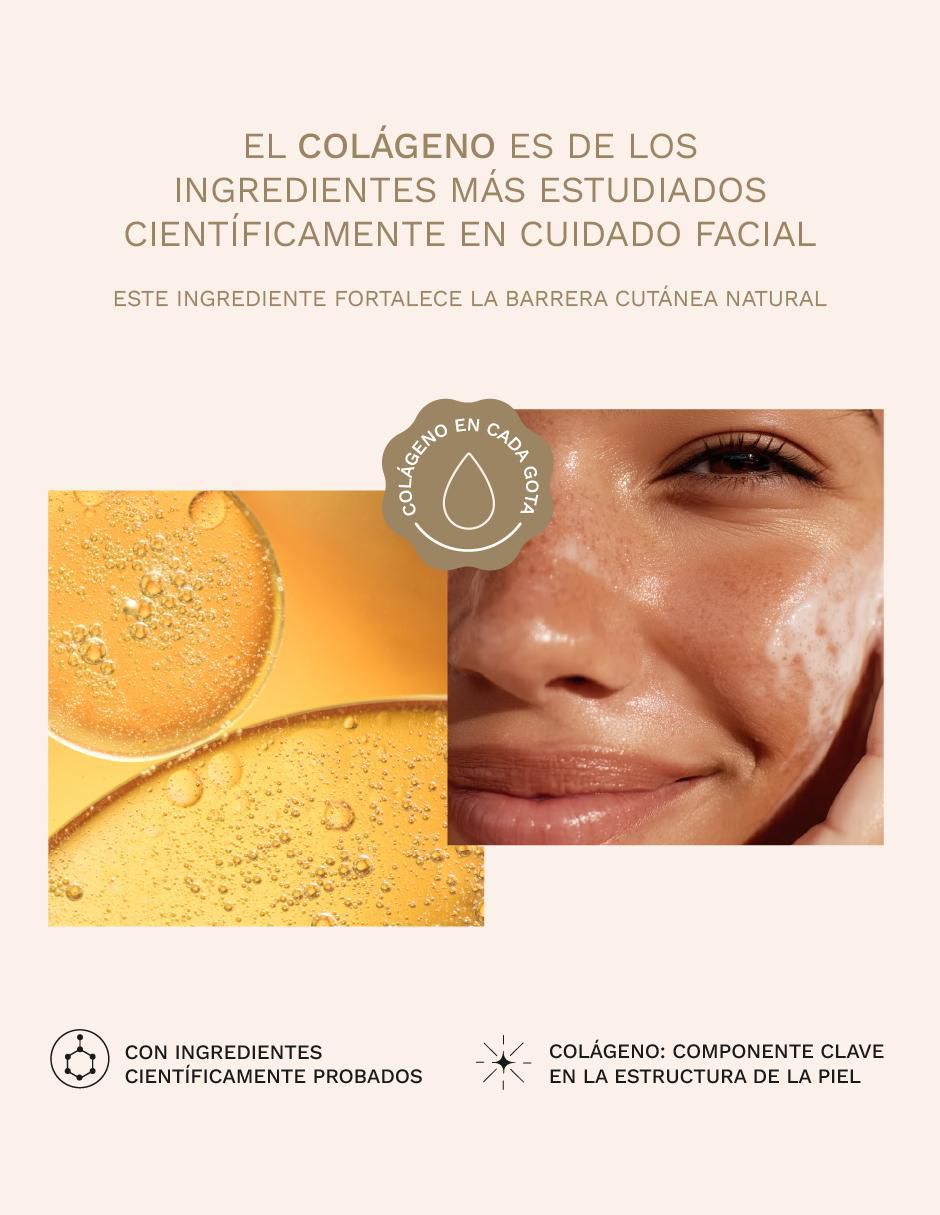 Set de crema facial recomendada para aclarar de noche Collagenic Premium para todo tipo piel