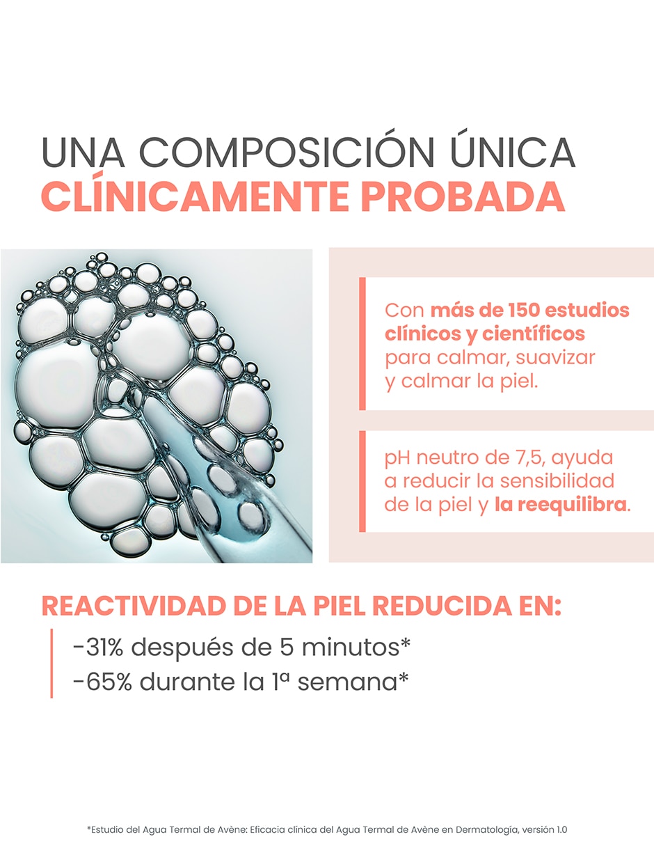 Loción cara y cuerpo calmante Agua Termal Avène 150 ml – Refrescante y Calmante para Piel Sensible 2