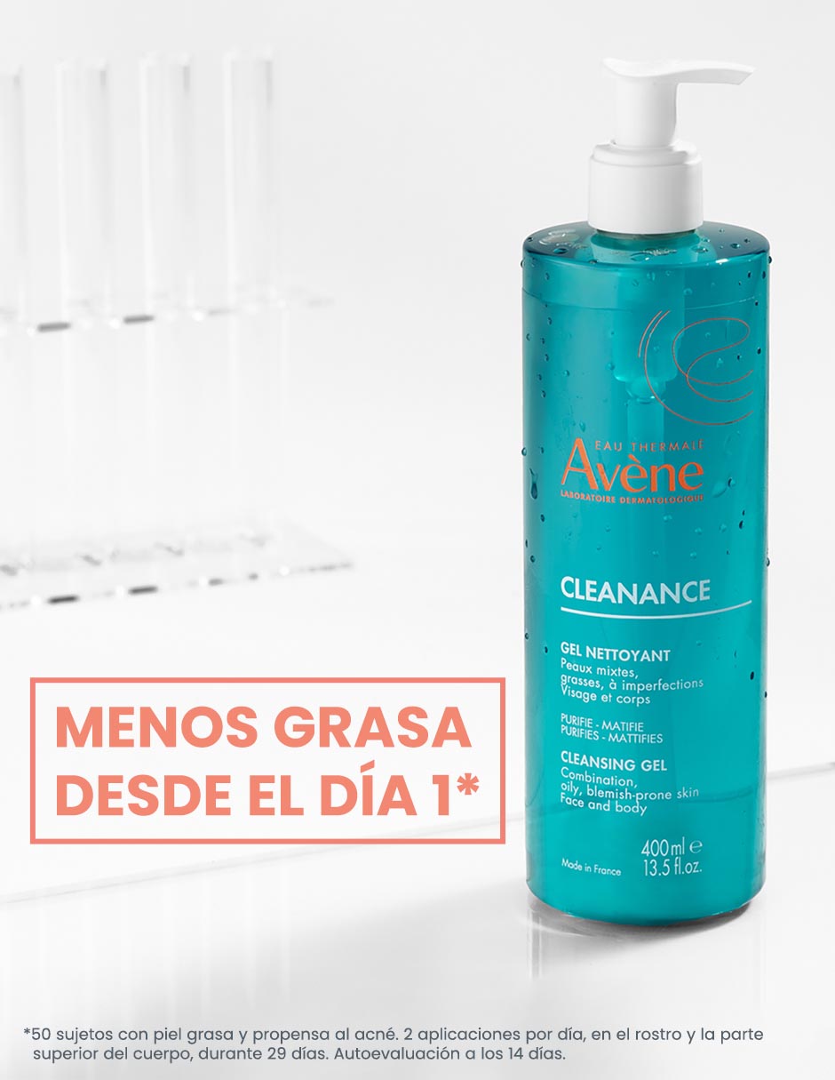 Limpiador facial Gel Cleanance para acné 8