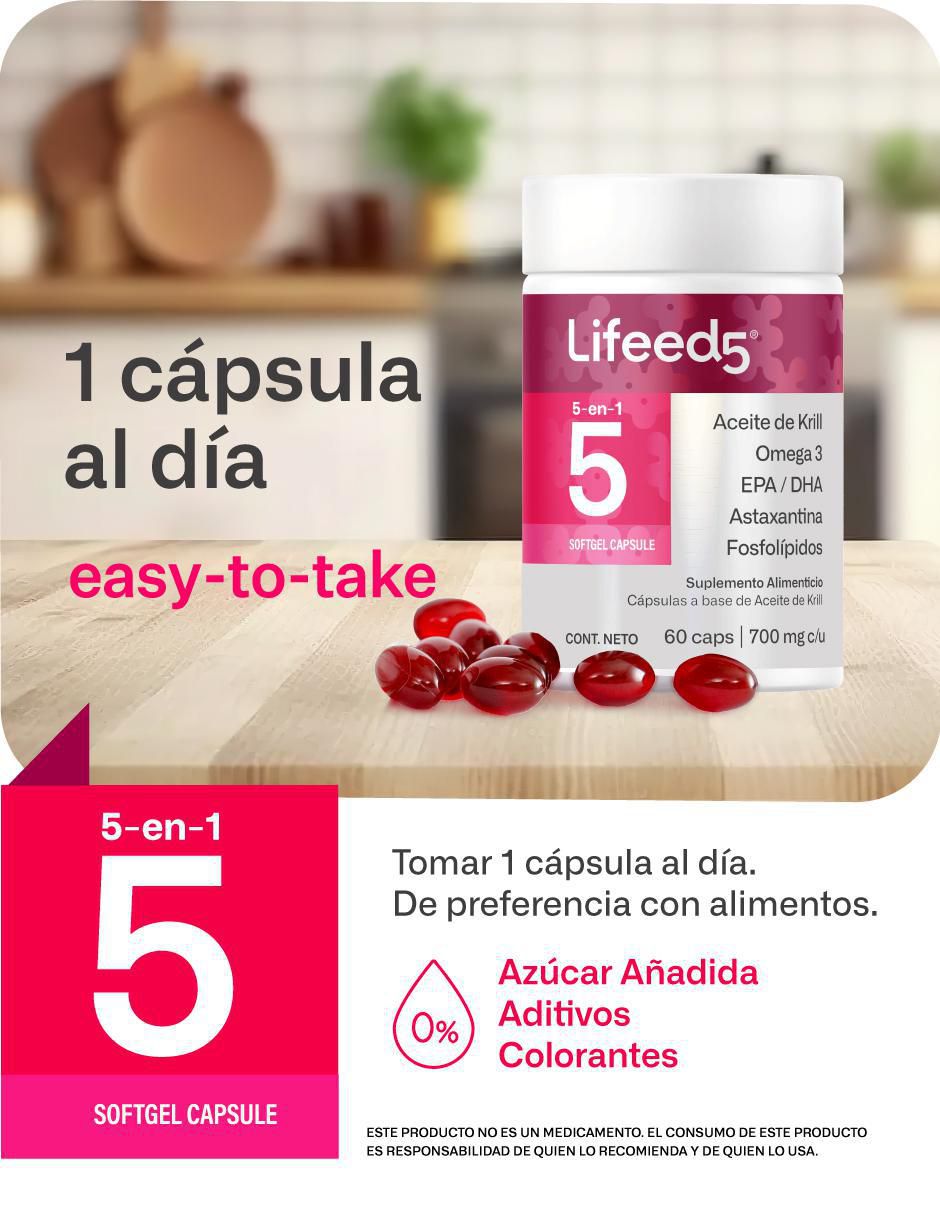 Aceite de Krill + Astaxantina + Omega 3, EPA y DHA 4