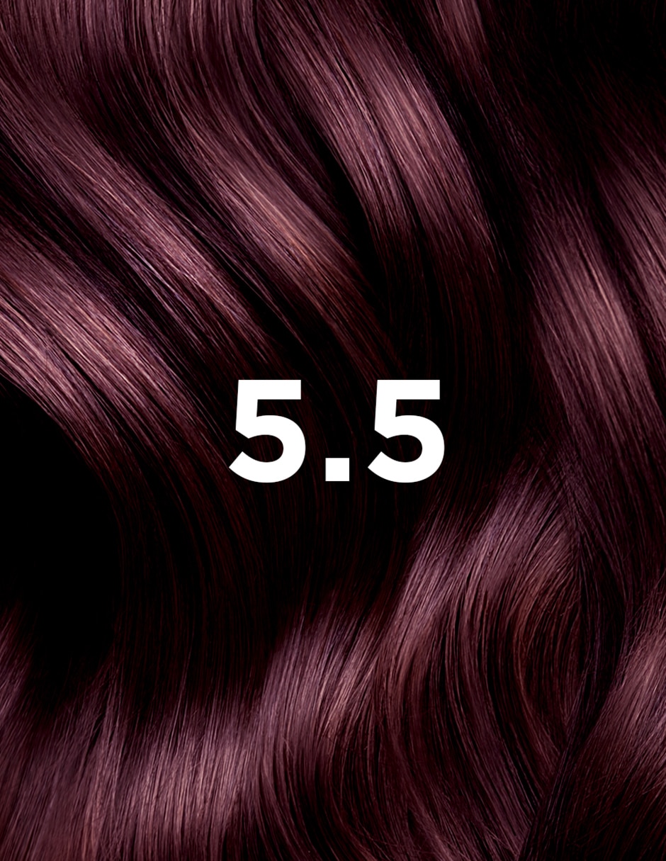 Tinte para cabello Coloration Permanente Botanical Pigments tono 5.5 Castaño claro caoba 3