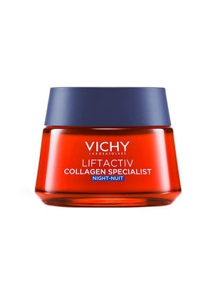 Crema facial recomendada para prevenir signos de la edad de noche Collagen Specialist Vichy Liftactiv todo tipo piel