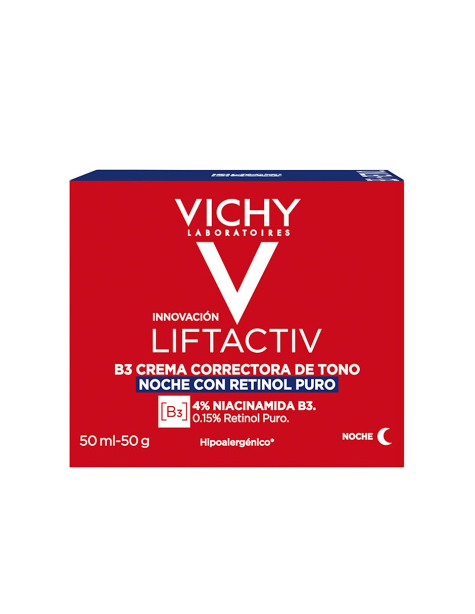 Crema facial recomendada para prevenir signos de la edad de noche Collagen Specialist Vichy Liftactiv todo tipo piel
