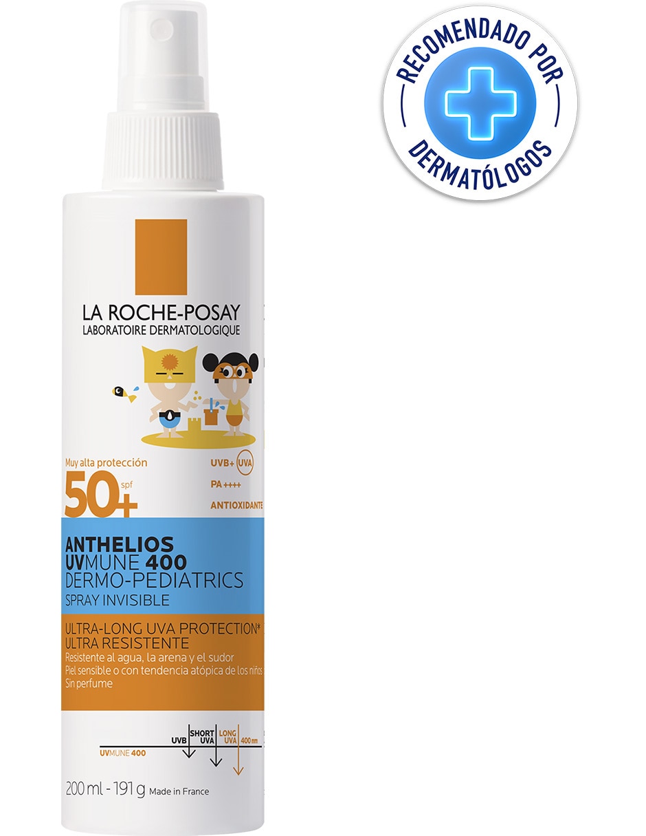 Protector solar FPS 50 UVMUNE 400 Dermo-Pediatrics Anthelios 200 ml 5