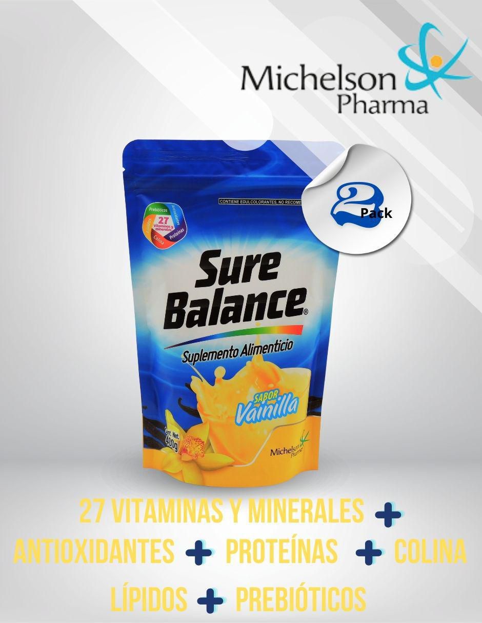 Sure Balance con vitaminas y minerales sabor vainilla de 800 g 3