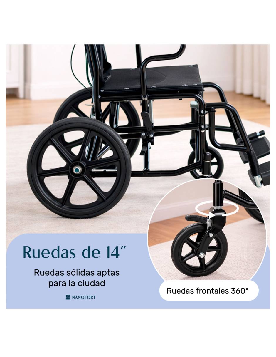 Silla de ruedas Nanofort MKZ-SILLARUEPLEN