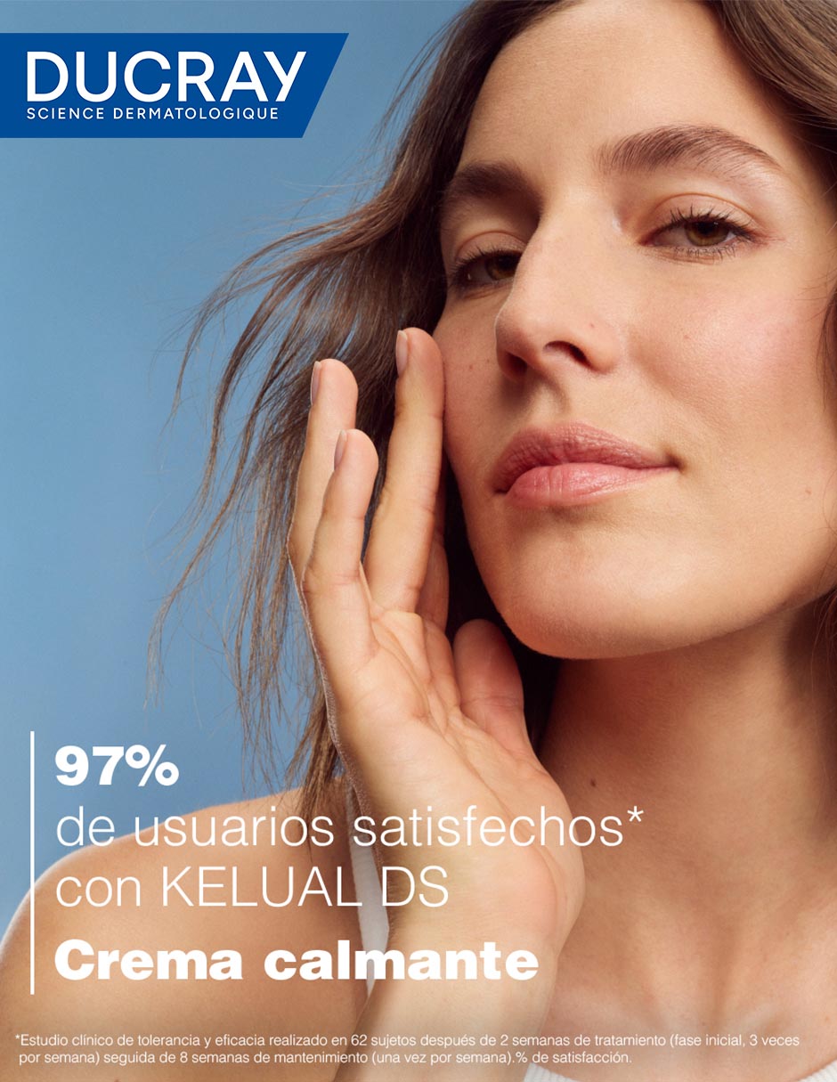 Crema facial recomendada para calmar la piel de día y noche Queratorreductora Ducray Kelual Ds para todo tipo de piel